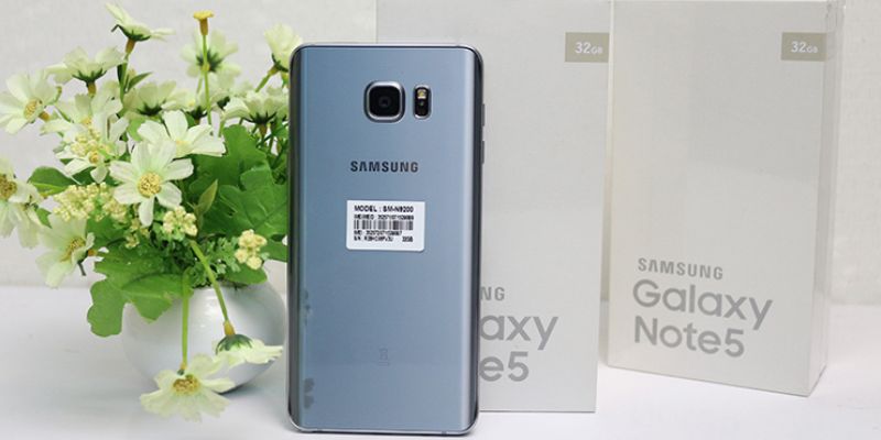 Samsung Galaxy Note 5 Dual-Sim SM-N9200 (Quốc Tế, 32GB, Silver Titanium)
